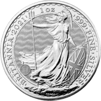 Britannia Tuba 25 uncji srebra
