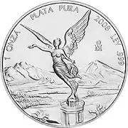 Libertad 1 uncja srebra